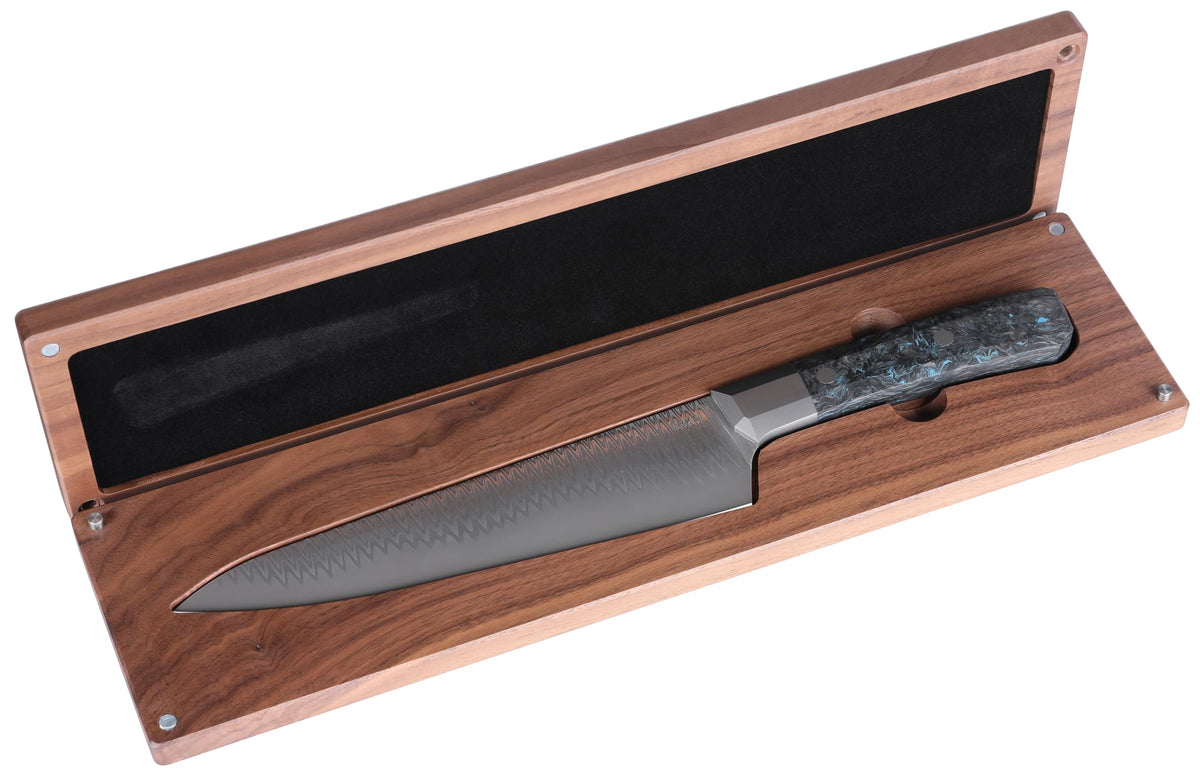 Damascus Utility and Chef Knife Collection