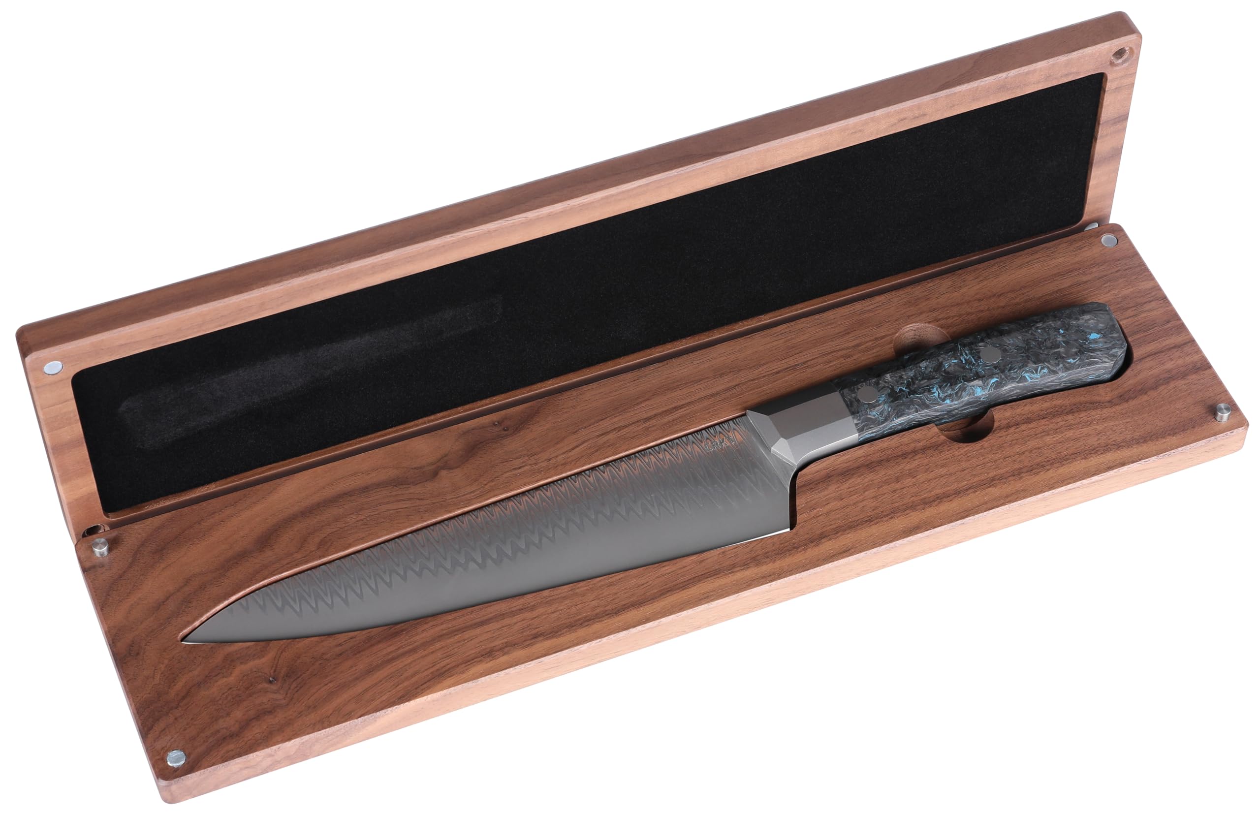 Damascus Utility and Chef Knife Collection