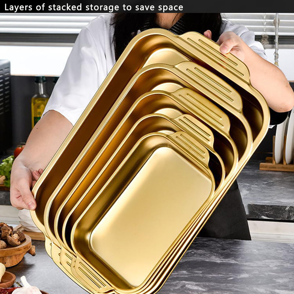 51cm Stainless Steel Roasting Pan with Handles