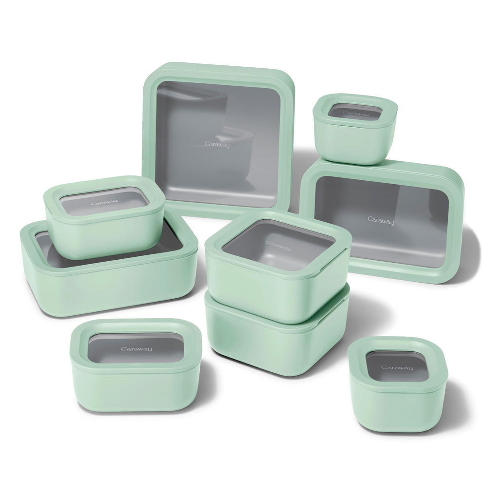 Glass Food Storage Container Set