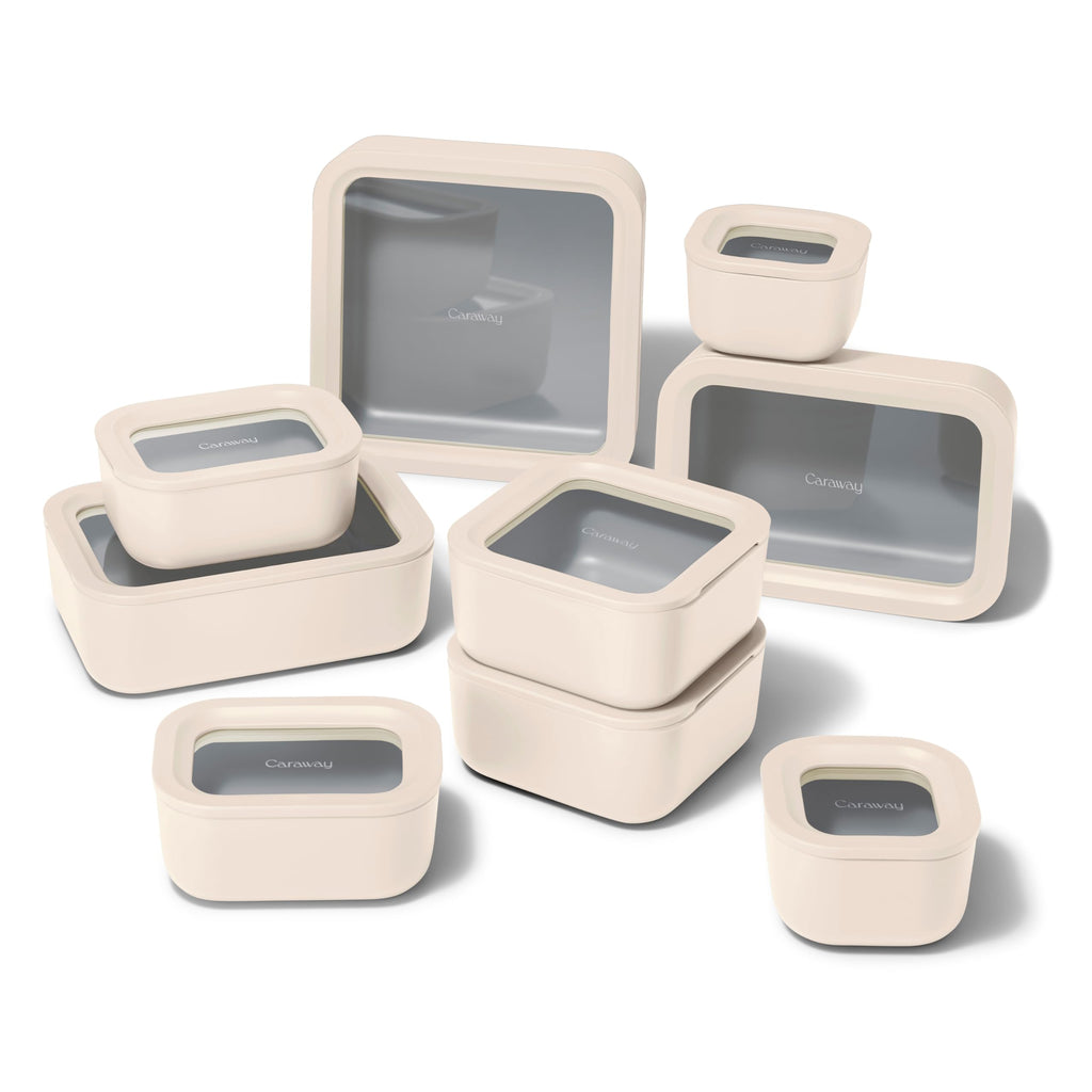 Glass Food Storage Container Set