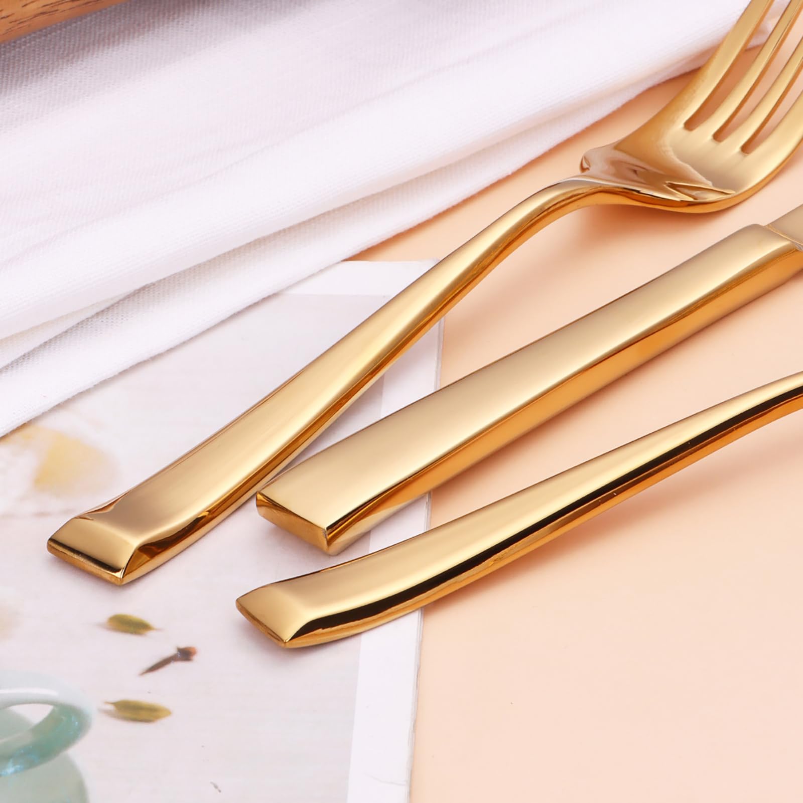 Stainless Steel Flatware Collection for 6 to 18