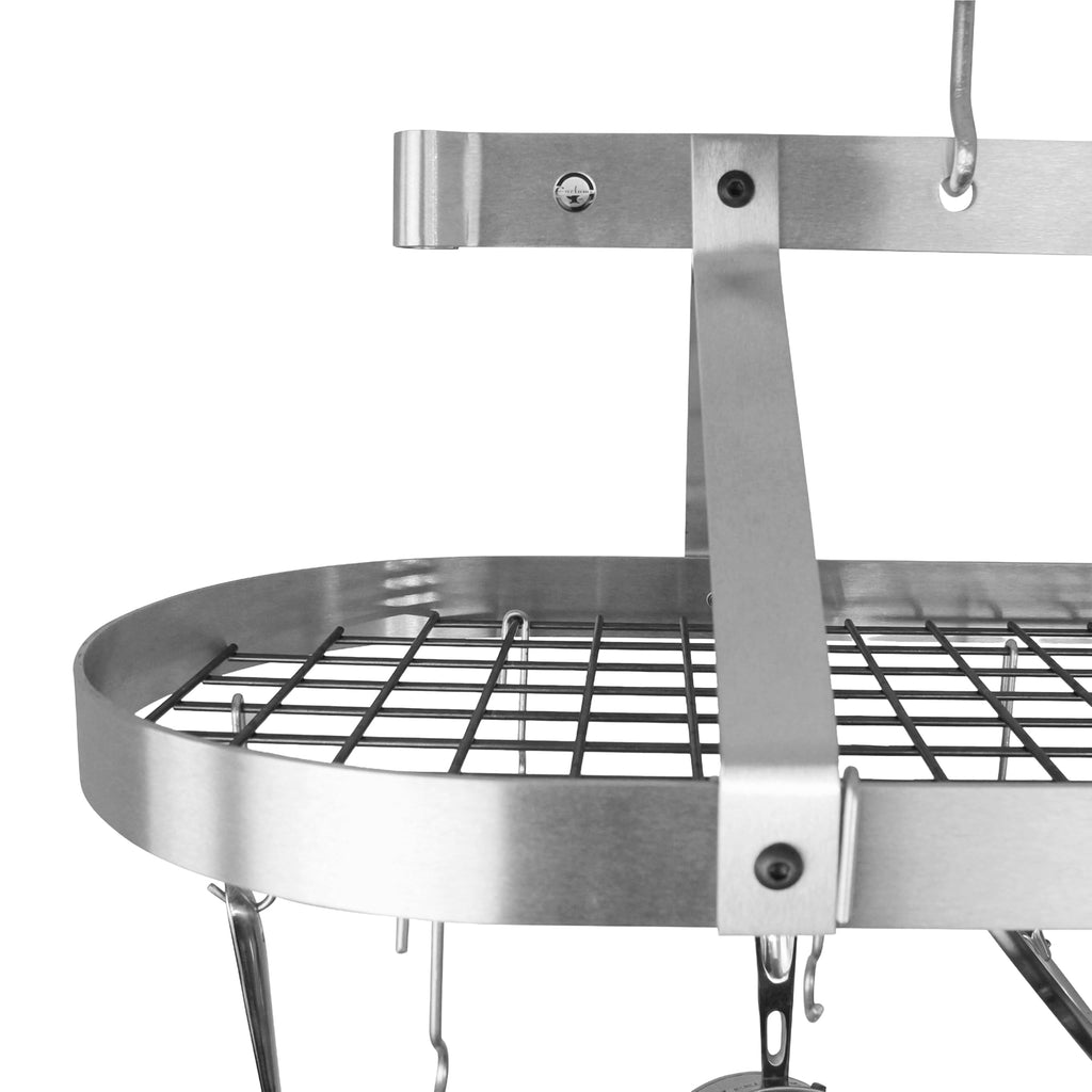48-Inch Oval Ceiling Pot Rack