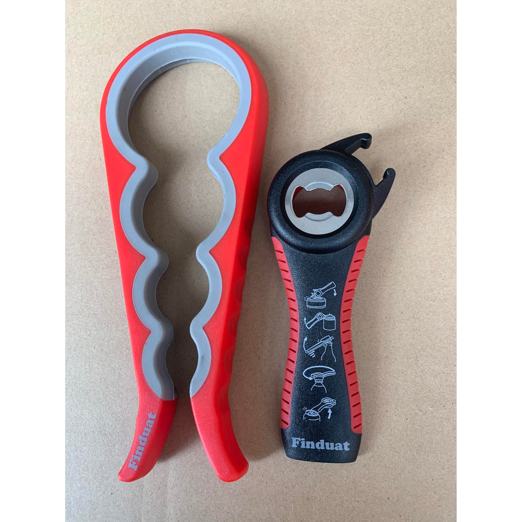 Four-Function Jar, Can and Bottle Opener Set
