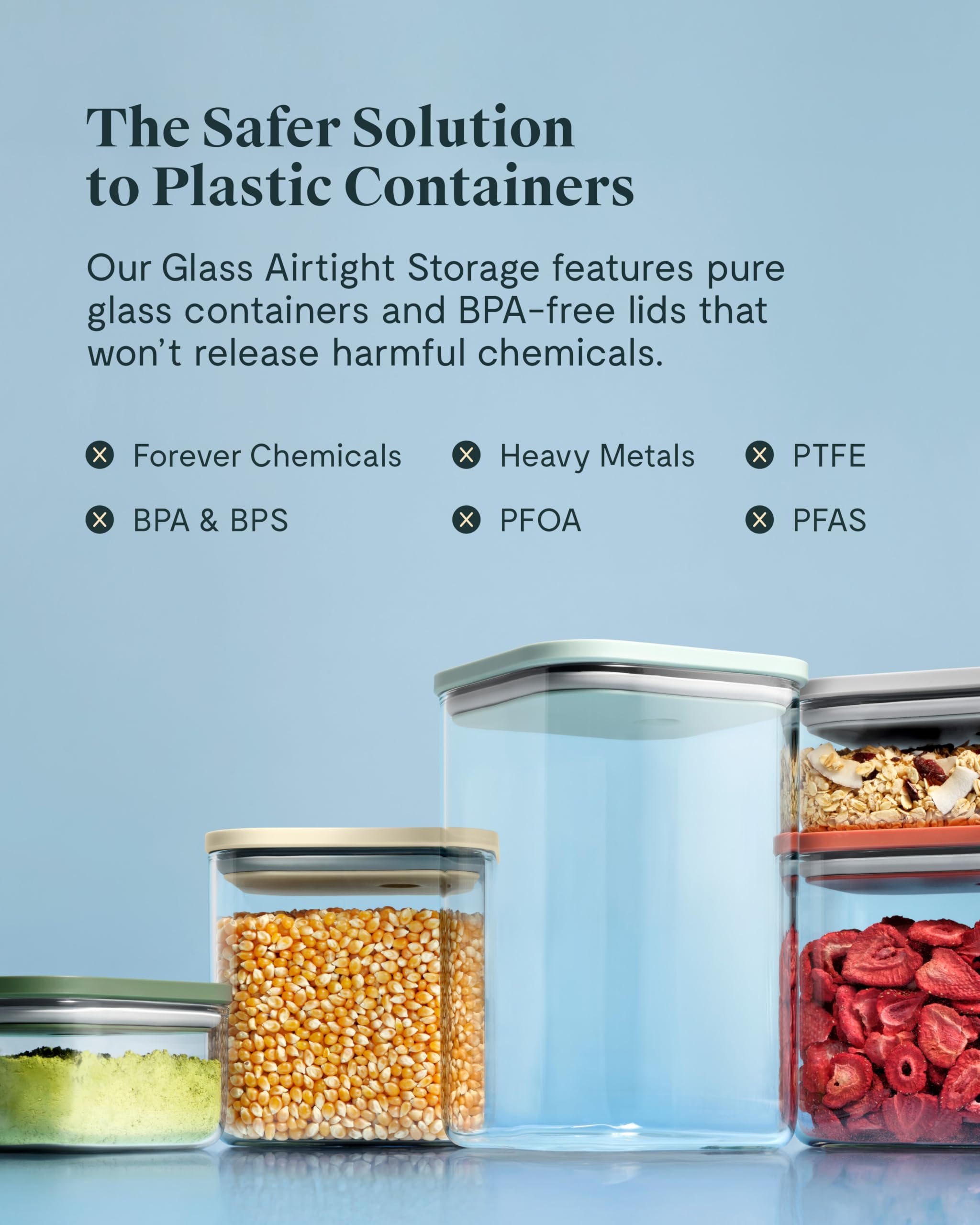 Airtight Glass Food Storage Container Collection