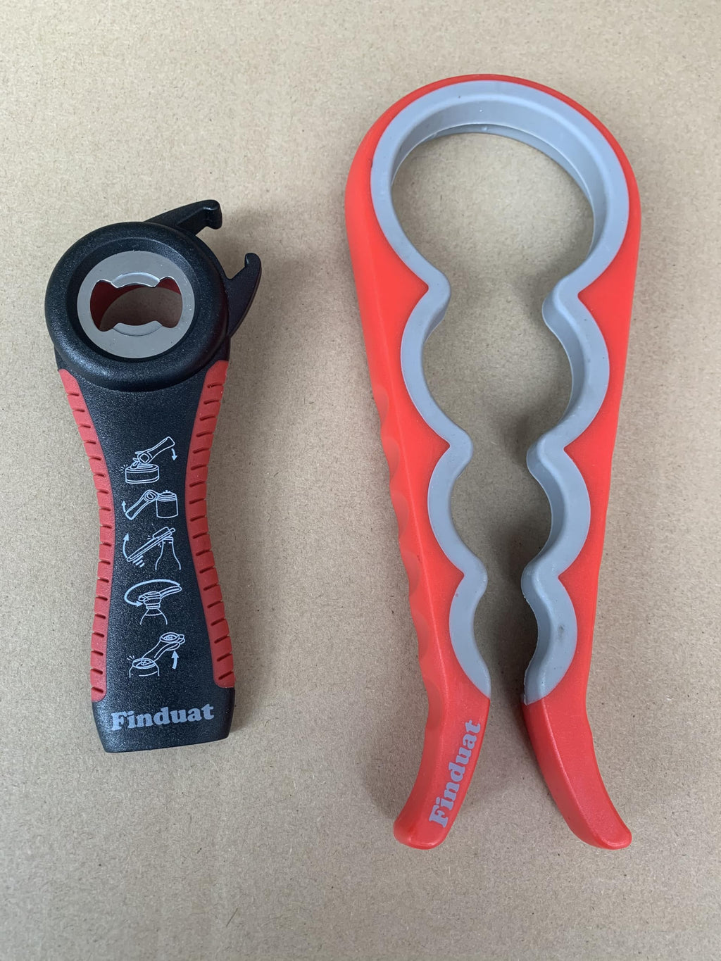Four-Function Jar, Can and Bottle Opener Set