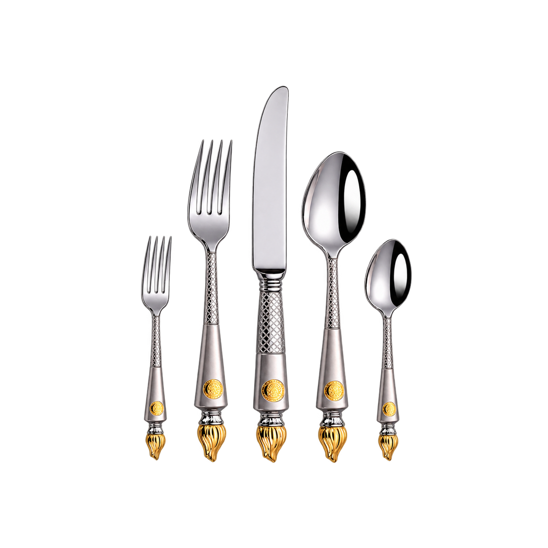 60-Piece 18/8 Stainless Steel Flatware Set